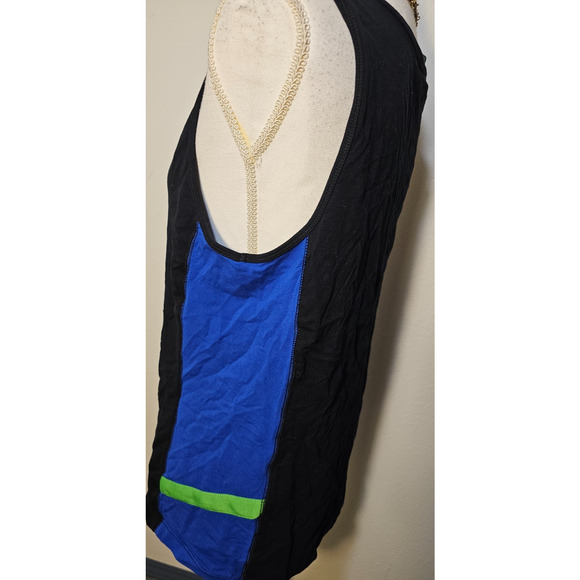 Lauren Active Ralph Lauren Womens XL Tank Top Embroidered Crest Logo Stretch - Picture 4 of 6